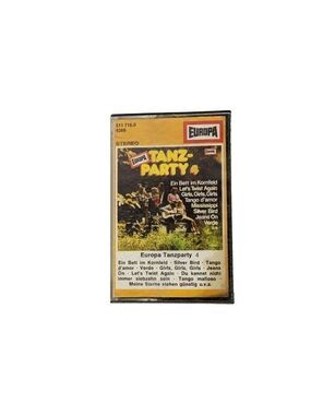 Orchester Rudi Bohn Europa Tanz Party Cassette Tape